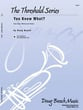 You Know What? Jazz Ensemble sheet music cover